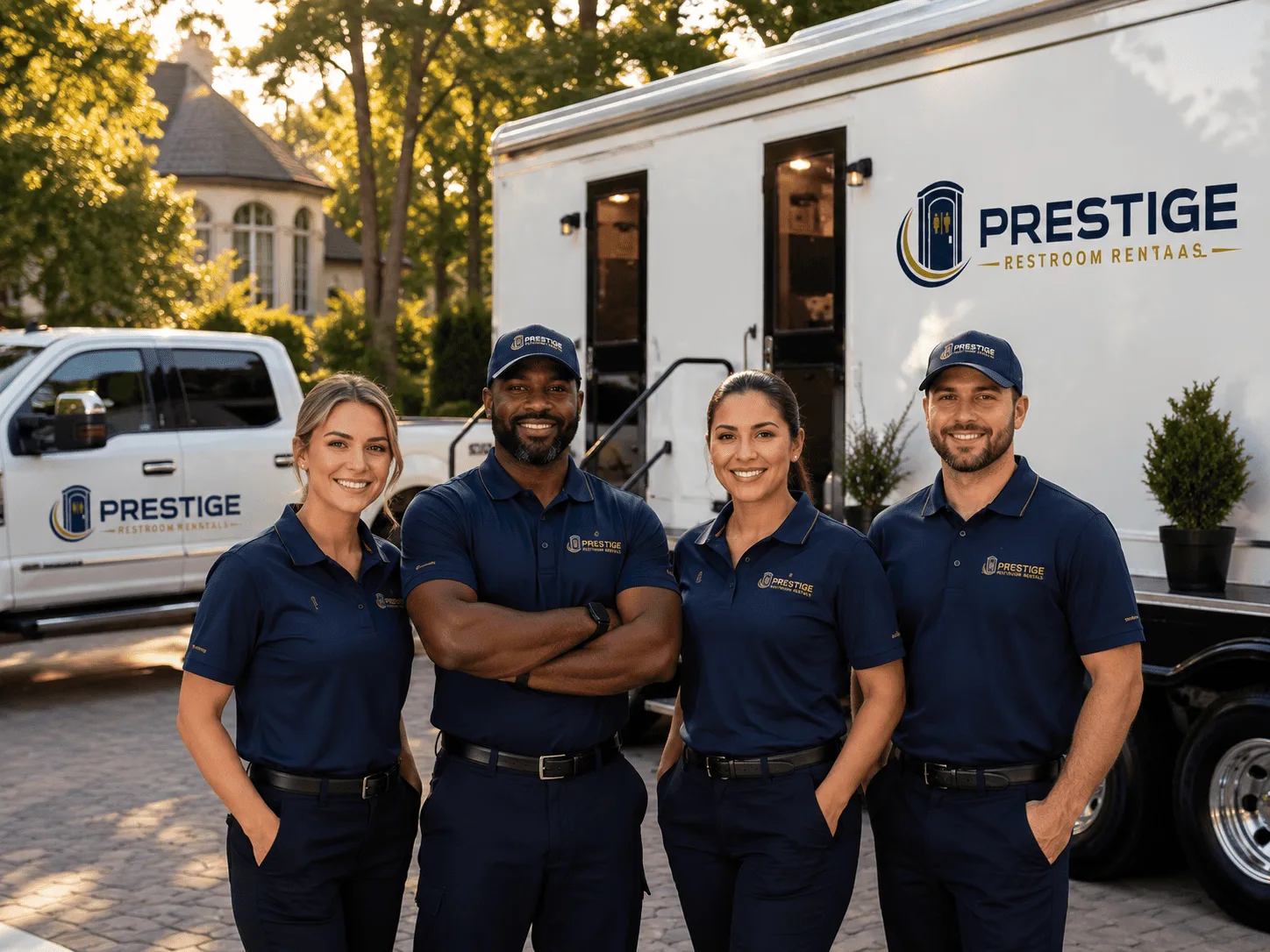 Trusted Luxury Portable Restrooms company in Brookside, DE